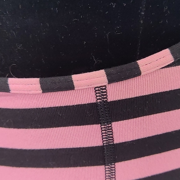 lululemon athletica Pink and Black Striped Tank Top - Picture 8 of 8